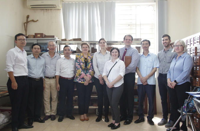 Tiếp đón đoàn công tác của Cục Lâm nghiệp Hoa kỳ